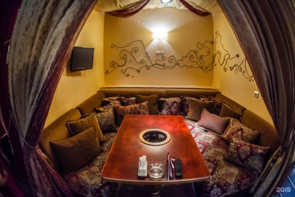 Кабинки в кальянной