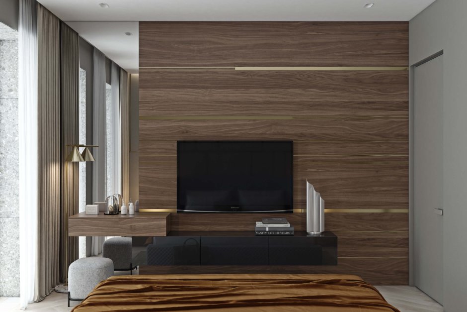 Панели из ЛДСП на стену