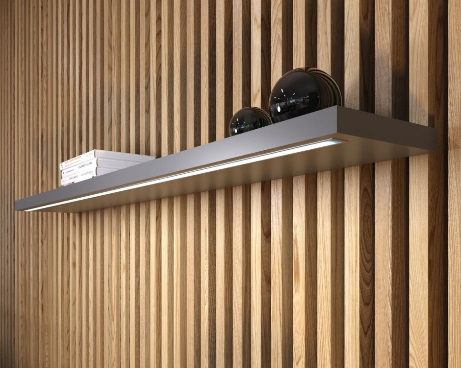 МДФ панель "вертикальные рейки" h2530