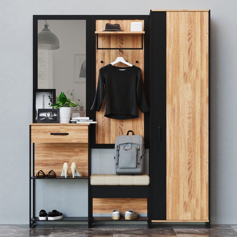 Прихожая лофт Сканд мебель