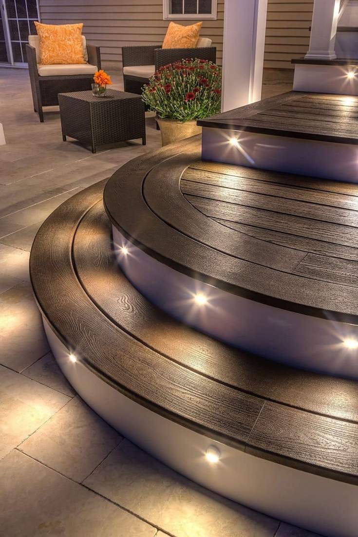 Круглые ступеньки