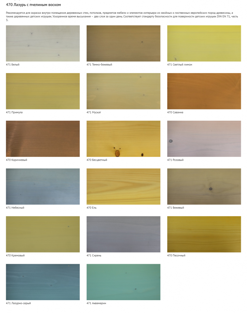 Pinotex антисептик, Орегон цвет