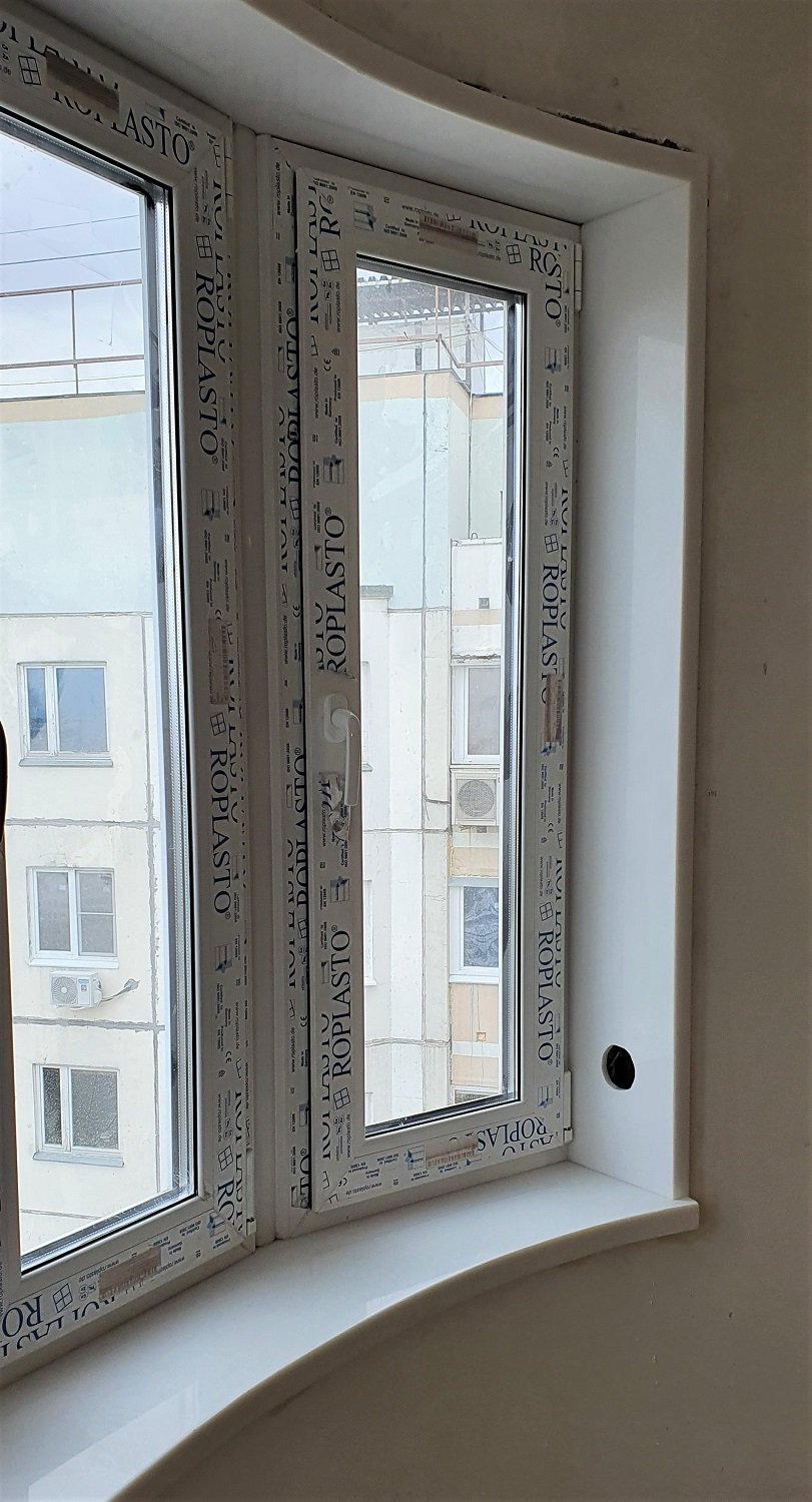 Откосы из искусственного камня для окон