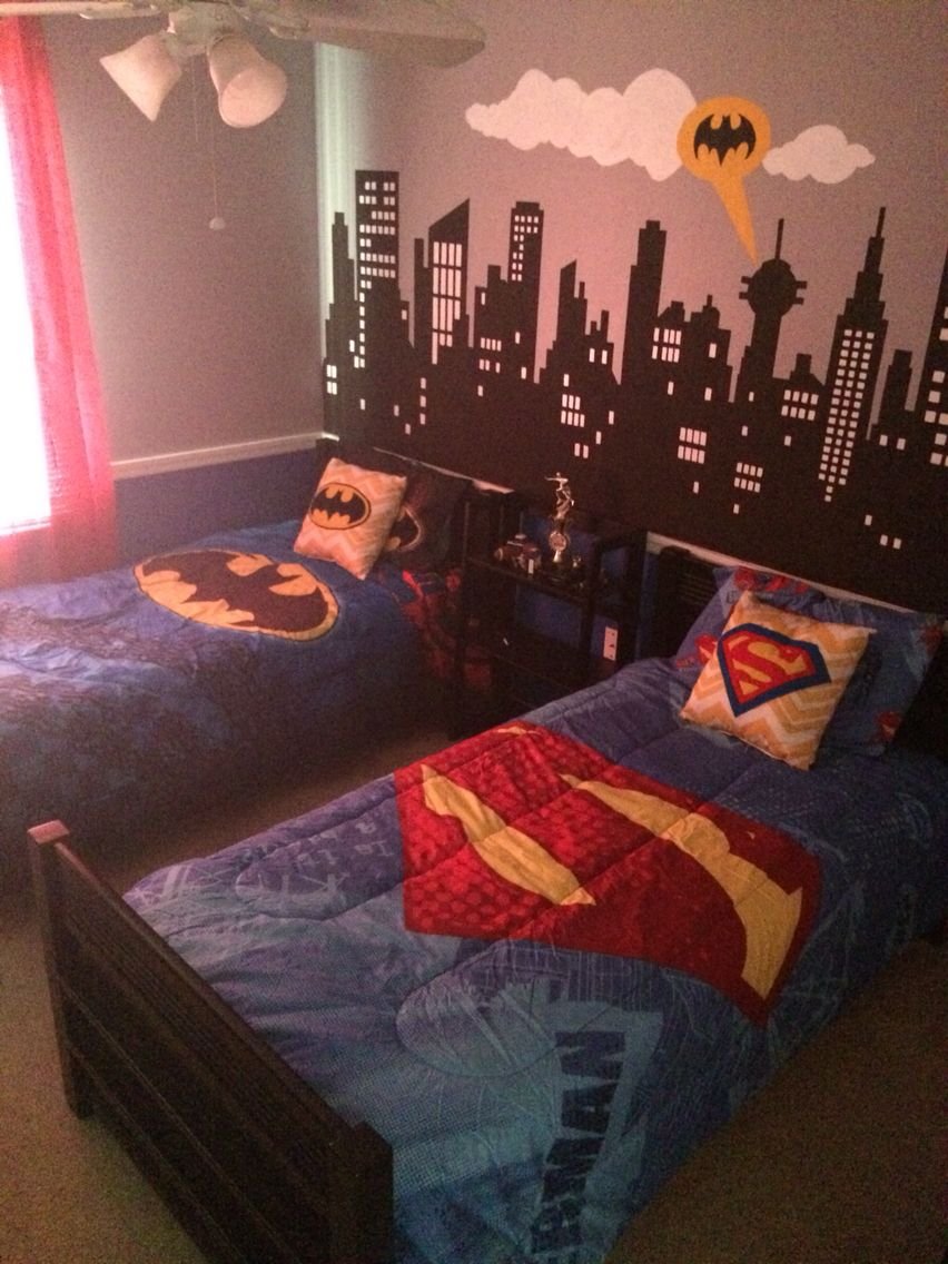 Комната для мальчика Бэтмен