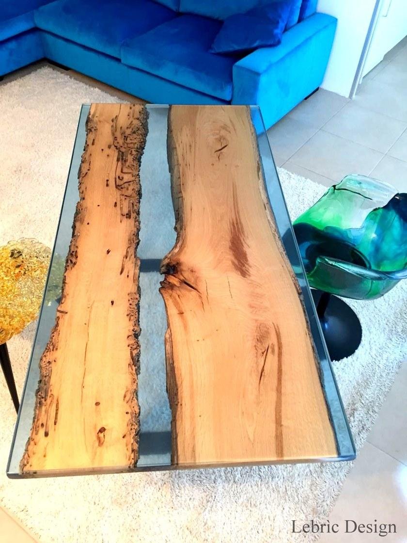 Лестница с эпоксидной смолой