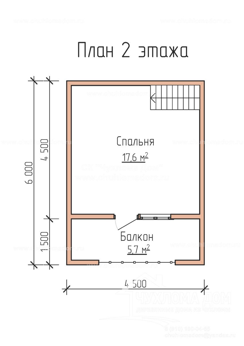 Планировка дачного дома 6х6 с мансардой и печью