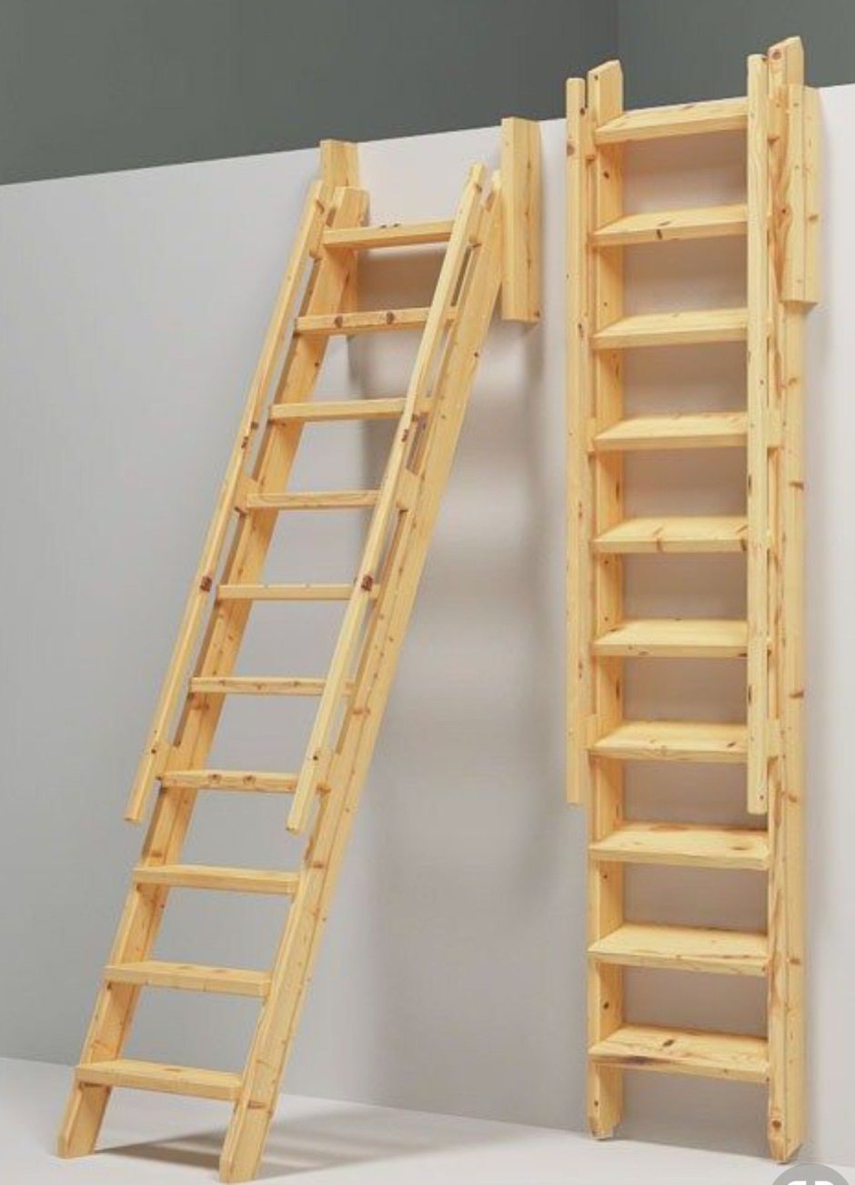 Лестница деревянная приставная