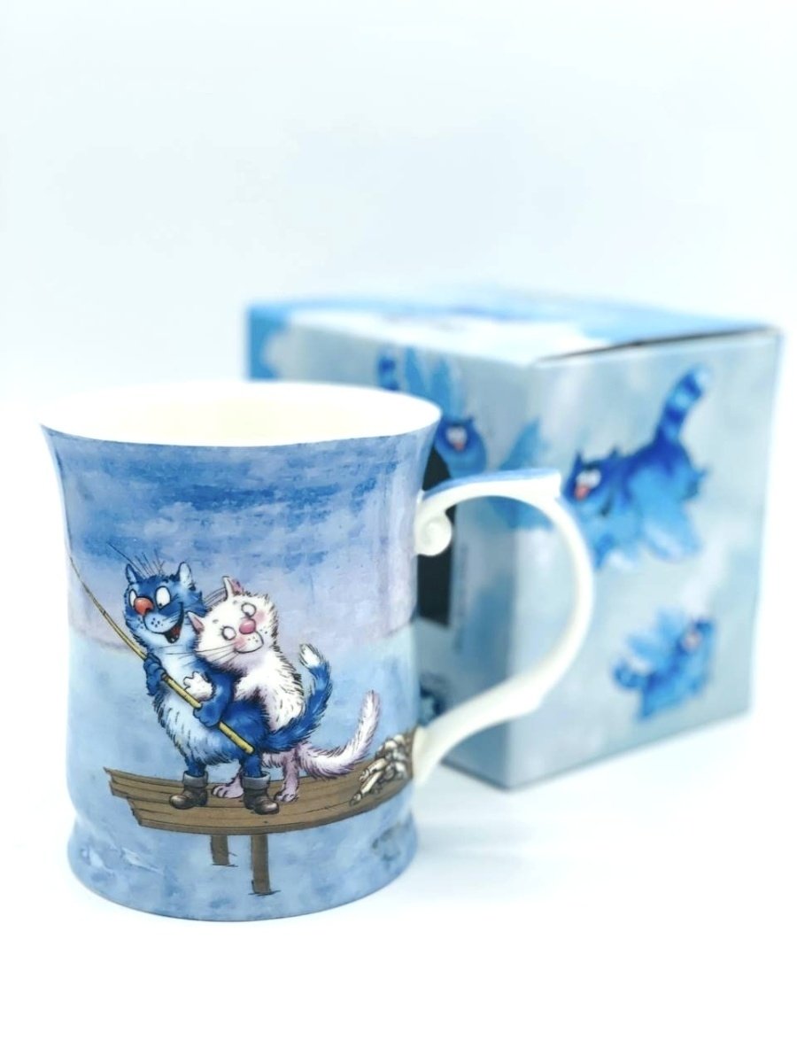 Чайник синие коты Лефард