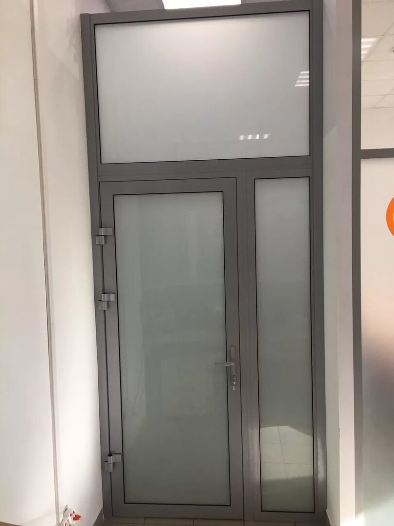 Дверь металлопластиковая филенчатая