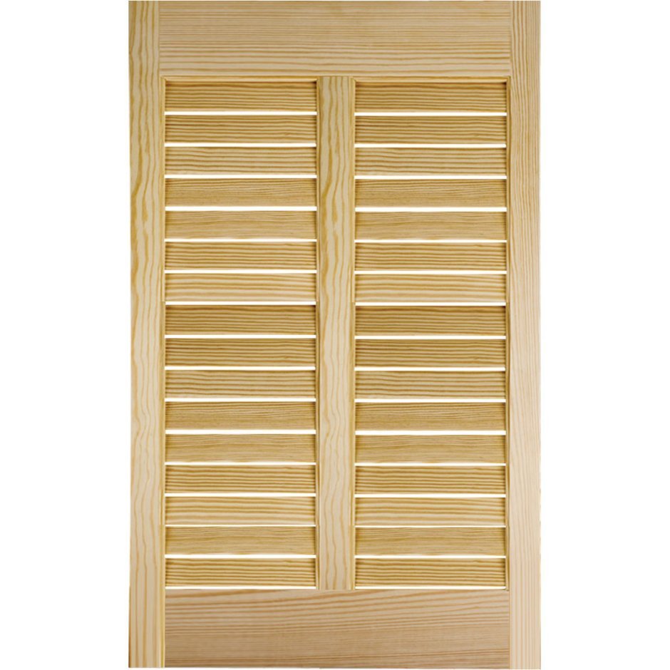Дверцы решетчатые деревянные