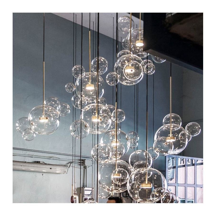 Bolle BLS 14l Chandelier Light Pendant Modern by Giopato Coombes