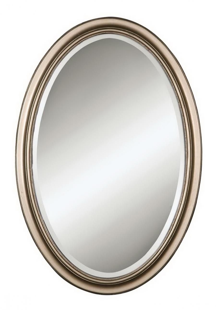 Овальное зеркало шебби Шик