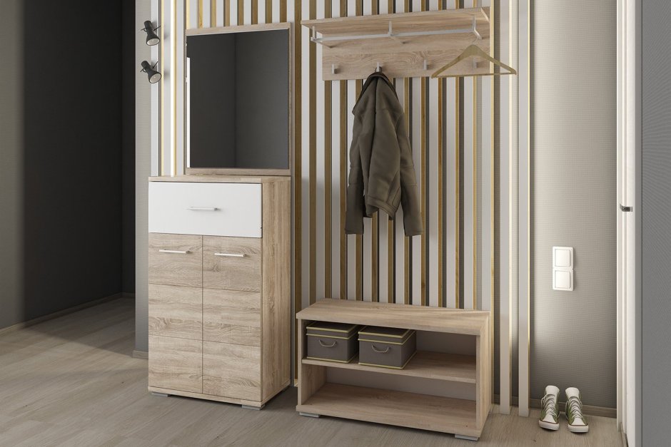 Шкаф Белла прихожая хофф