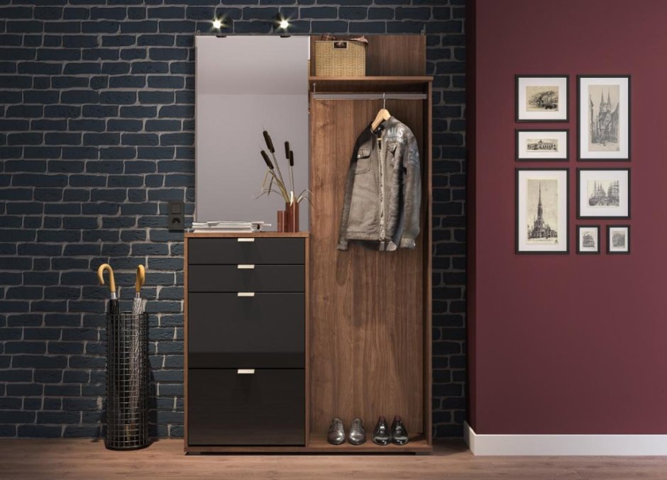 Мебельные модули в прихожей