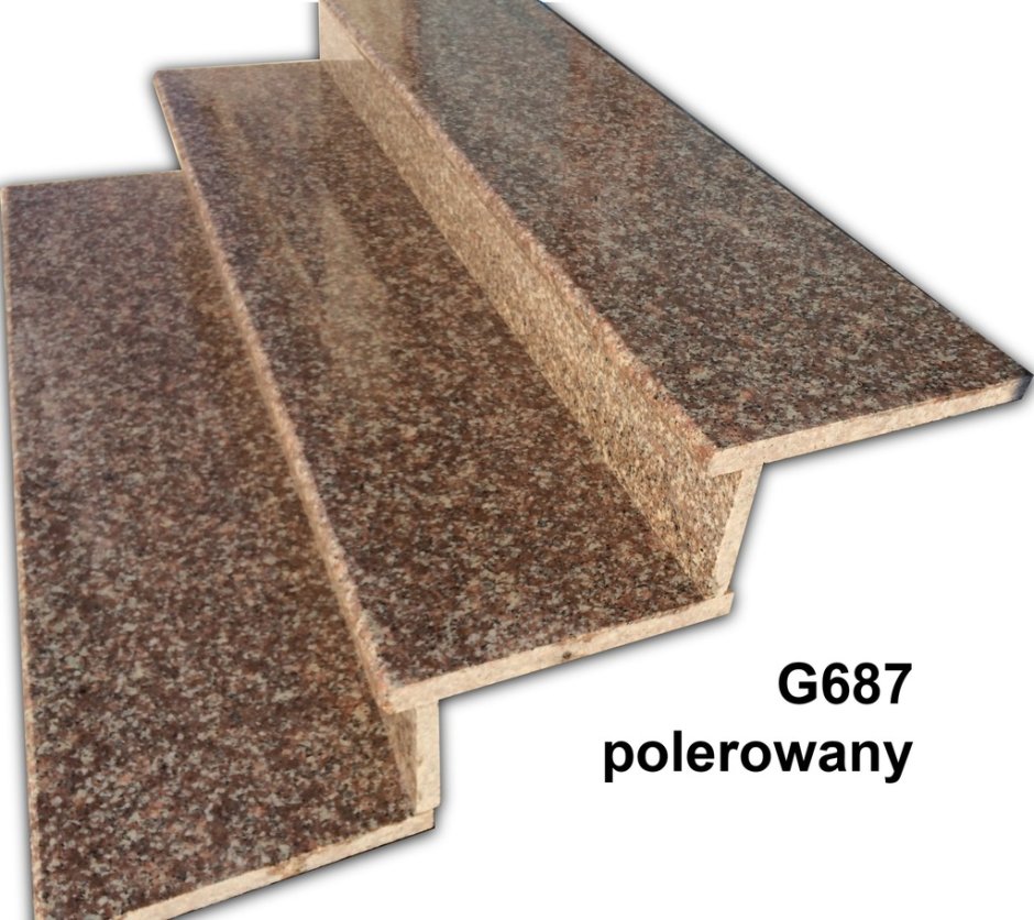 Готовые ступени гранитные лестницы 150x33x3см g687