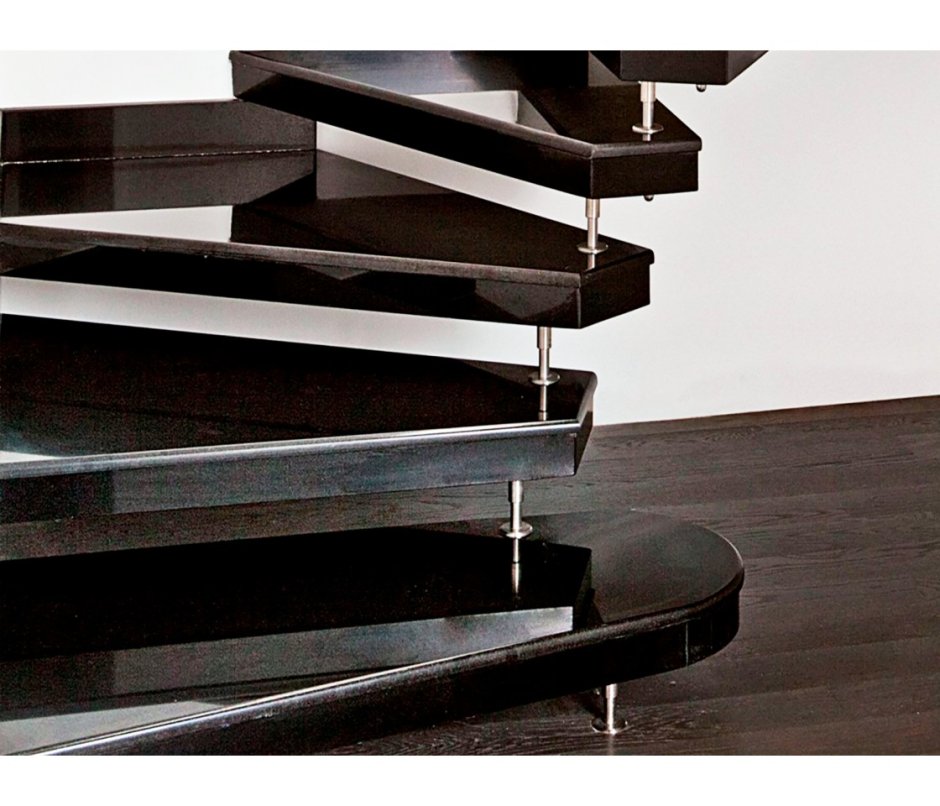 Гранит Абсолют Блэк ступени