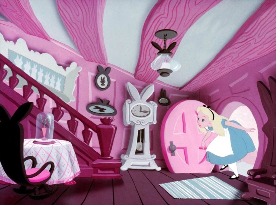 Праздник в стиле Алиса в стране чудес