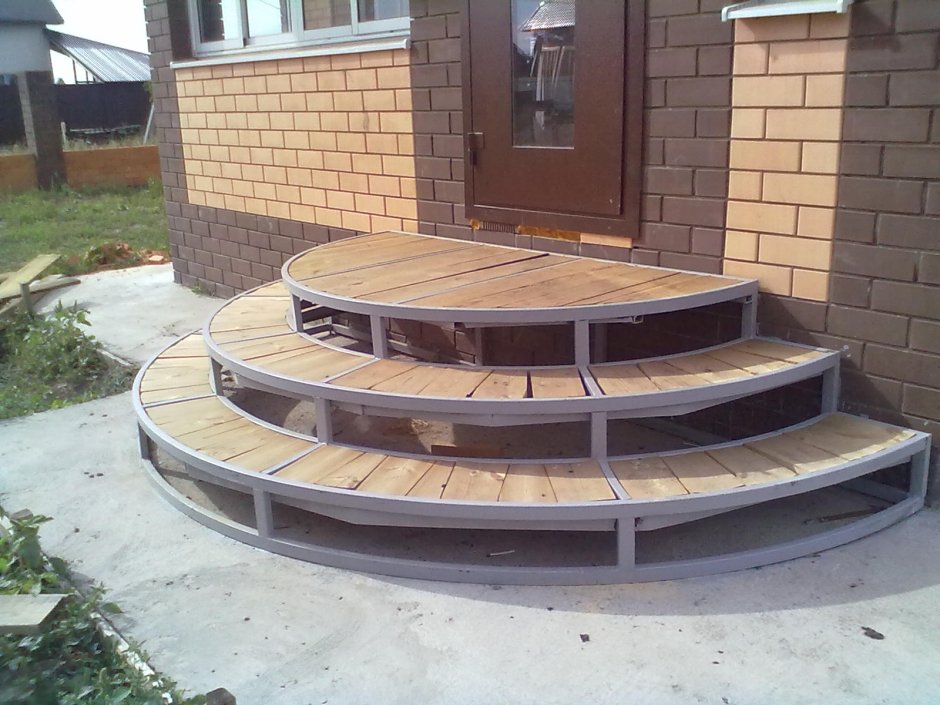 Круглые ступеньки