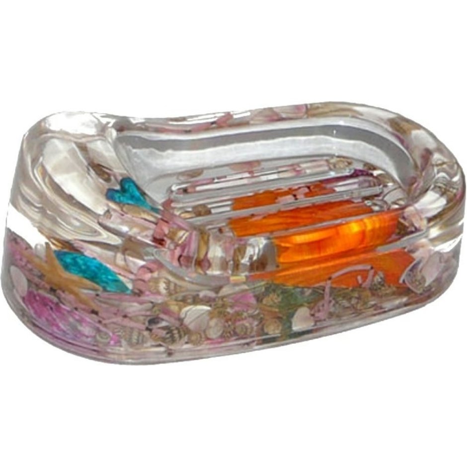 Стакан под зубные щетки Ракушка