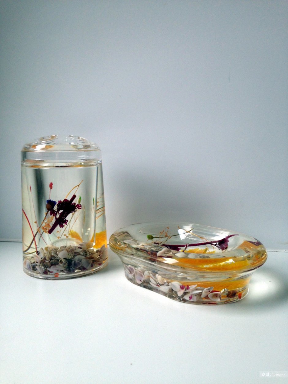 Мыльница с крышкой Ракушка