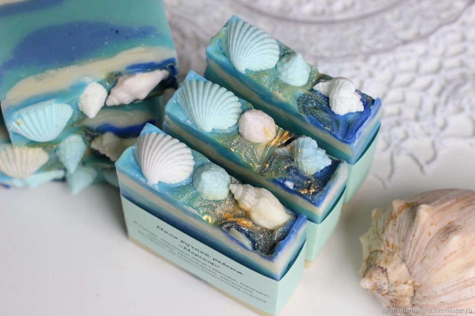 Мыло ручной работы Ракушка