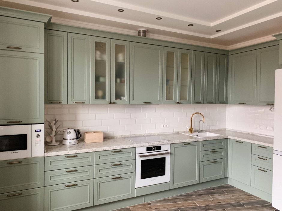 Кухня Неоклассика олива