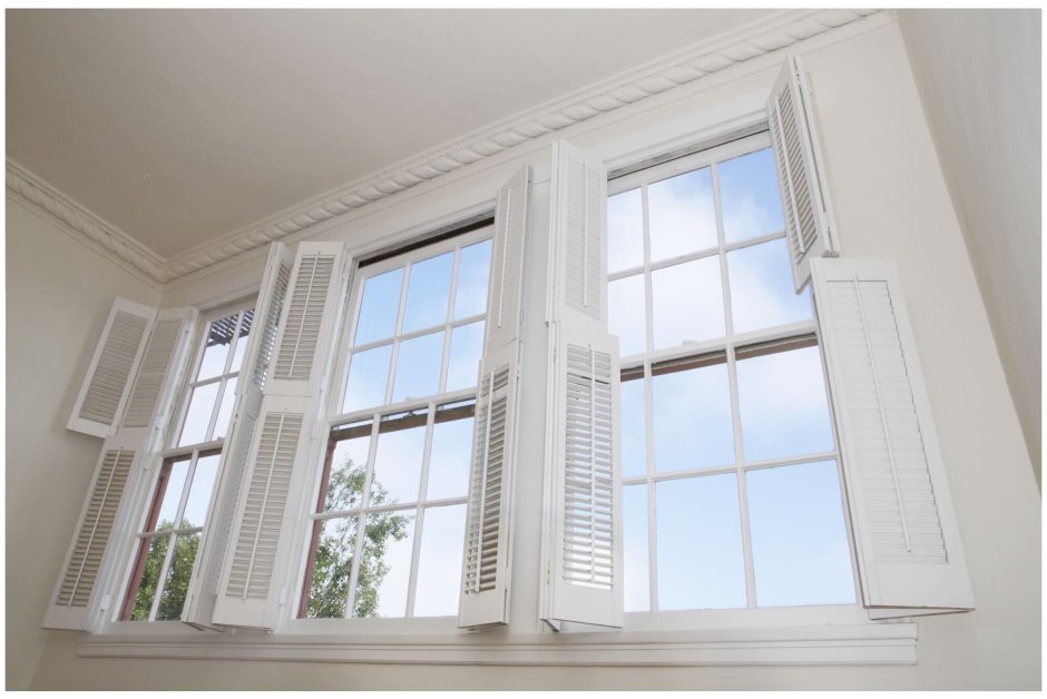 Окно белое пластиковое