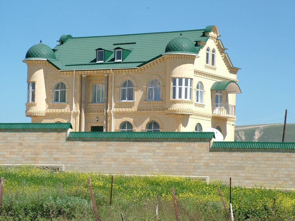 Красивые дома на Кавказе