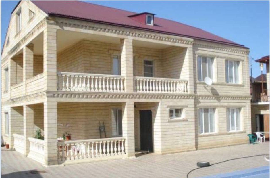 Двухэтажный дом Дагестанский камень