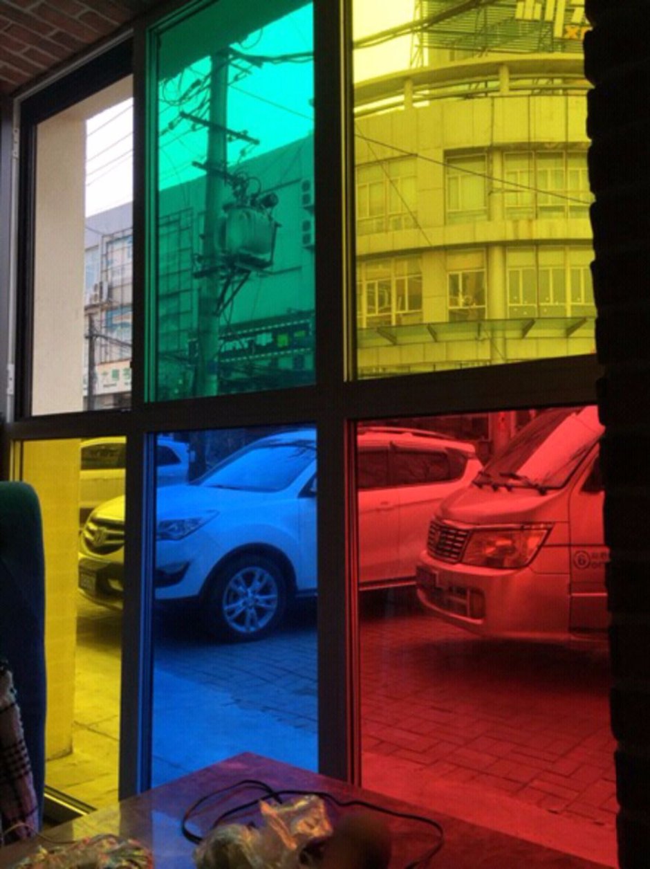 Цветная тонировочная пленка