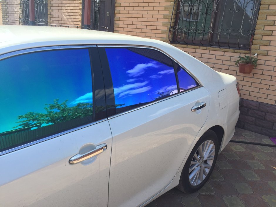 Тонировка хамелеон на w140