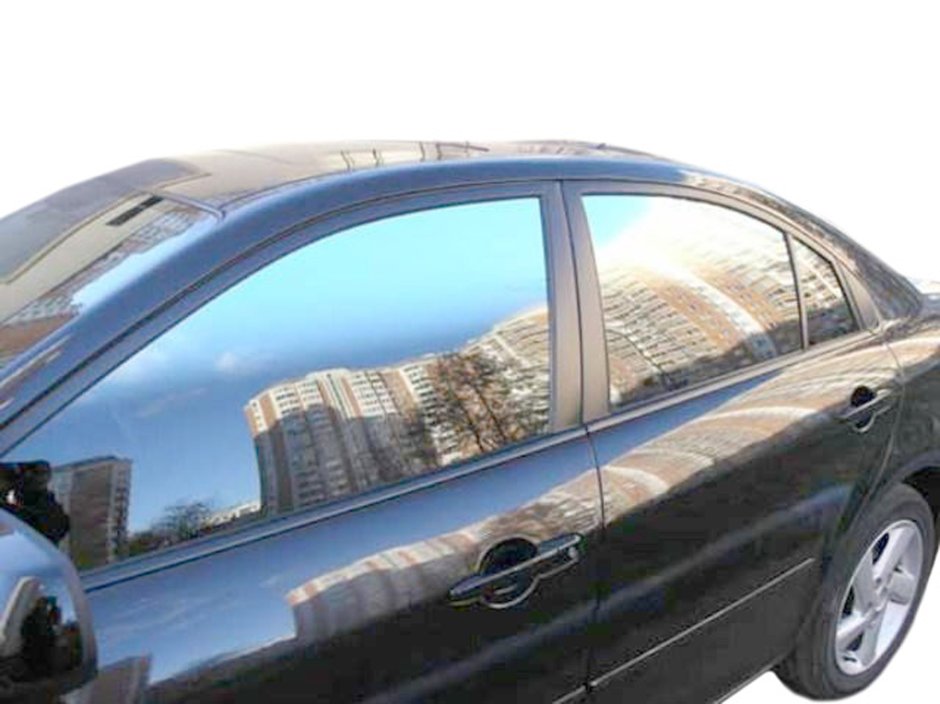 Хромированная тонировка на авто