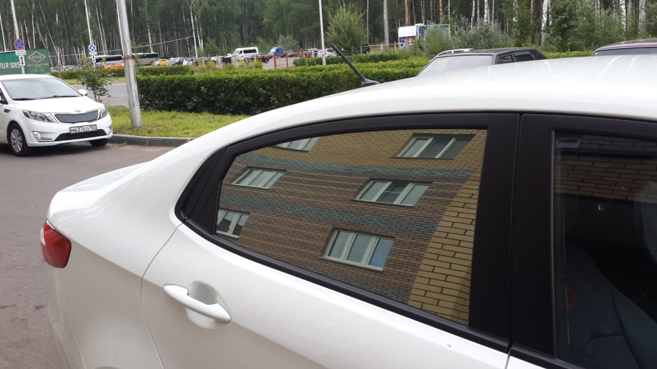 Зеркальная тонировочная пленка для авто