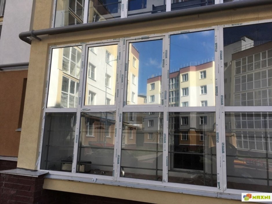 Тонировка балконных стекол