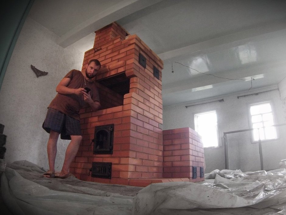 Печь с лежанкой Михаил Хяккинен