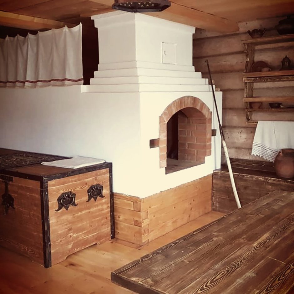 Печь старинная