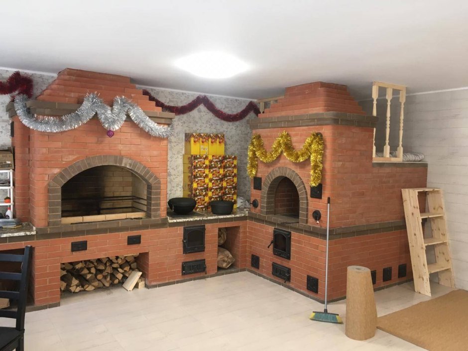 Печь ртик с лежанкой