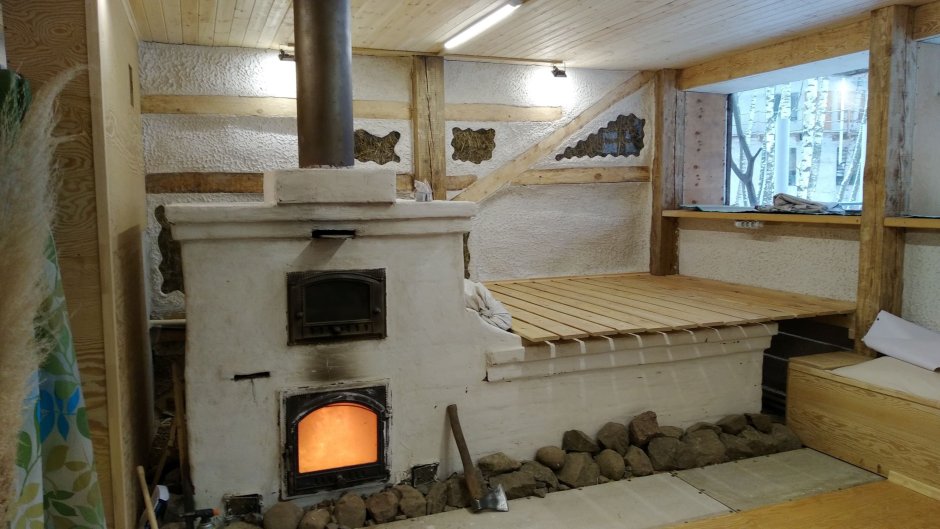 Печь с лежанкой