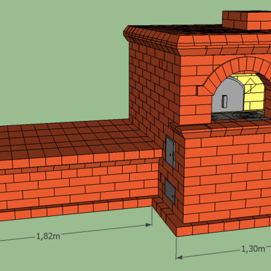 Печи Кузнецова с лежанкой порядовка