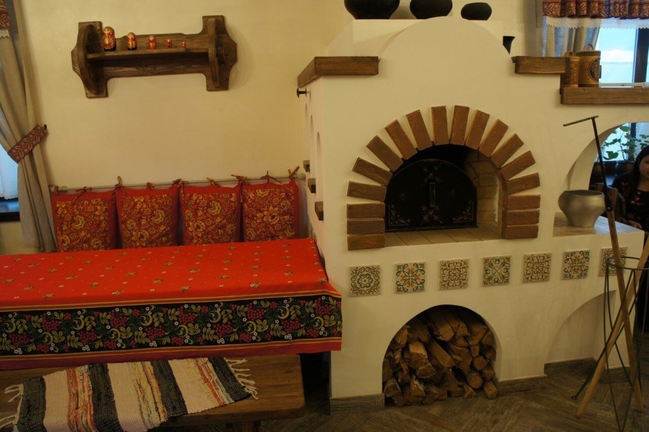 Лежанка на русской печи