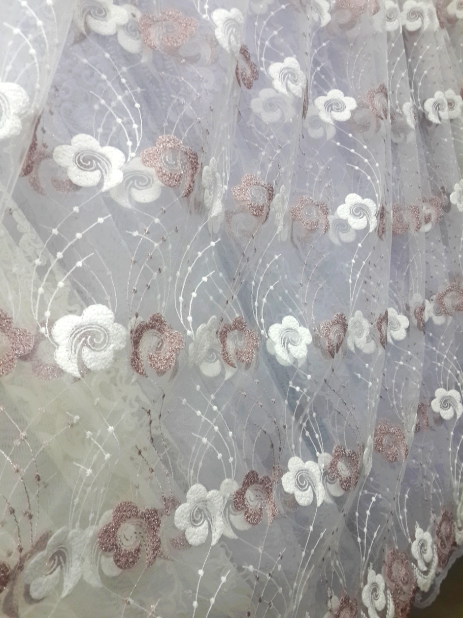 Ткань розы 3d нашивные