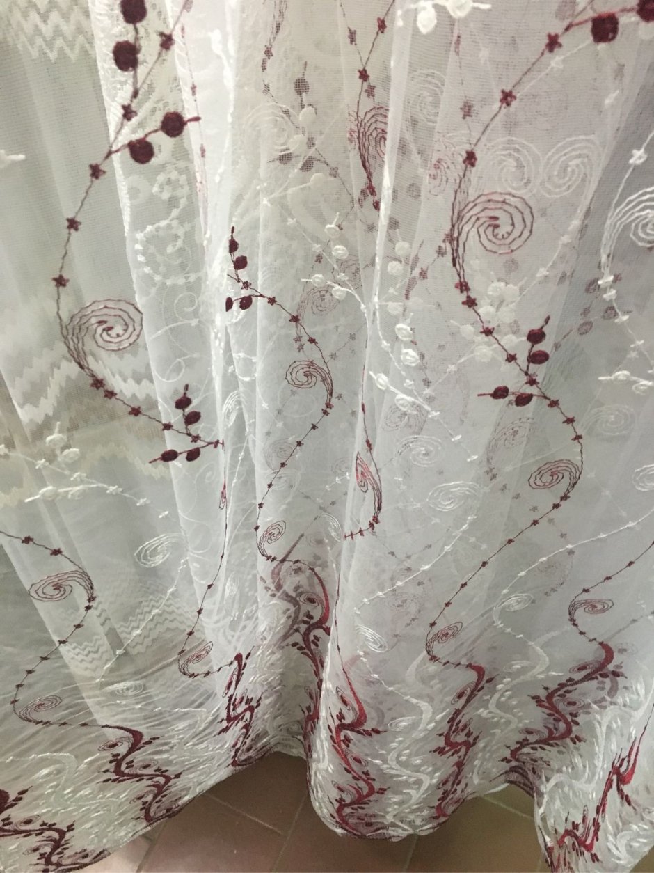 Тюль Снежная Королева 3д