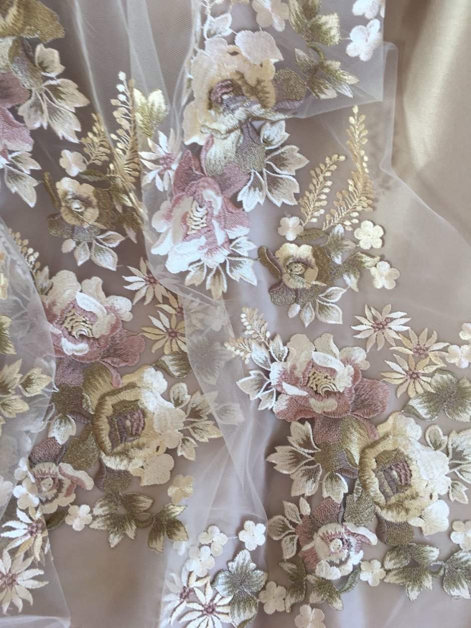 Тюль гардинный метражом