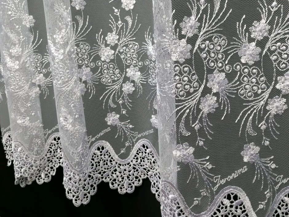 Тюль занавеска Mesh embroiddery Curtain 140*260 модель gzg134-3 Royal Union