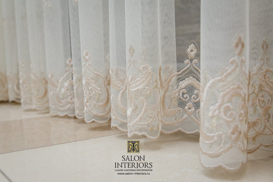 Тюль Снежная Королева 3д