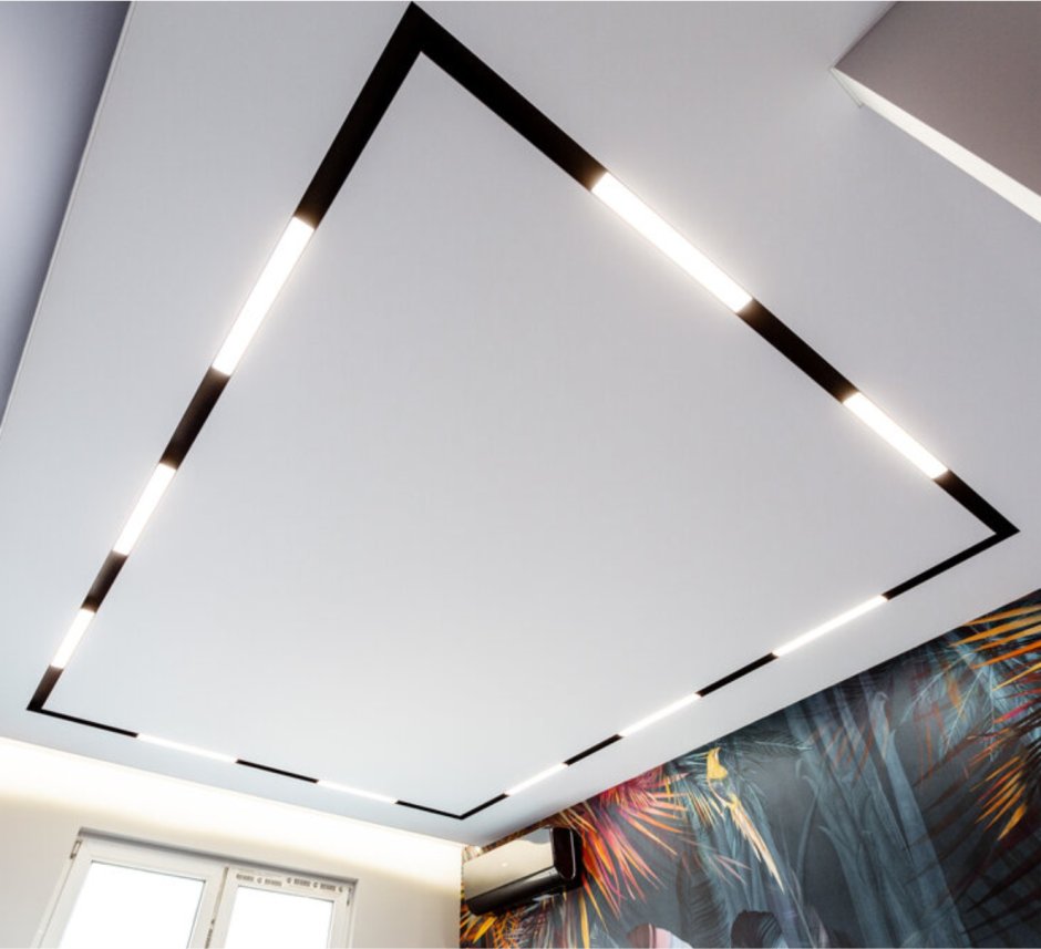 Световые линии Slott для натяжных потолков