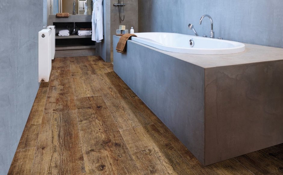 Линолеум на стены в ванной