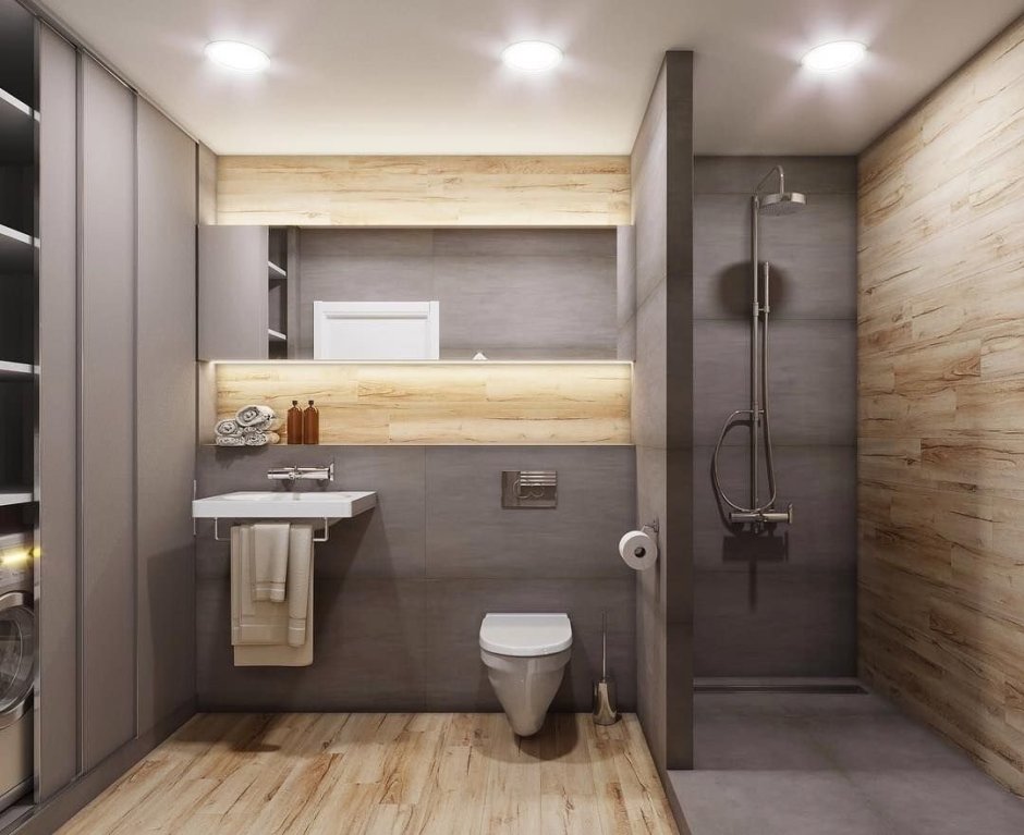 Кварцвиниловая плитка для пола в ванной