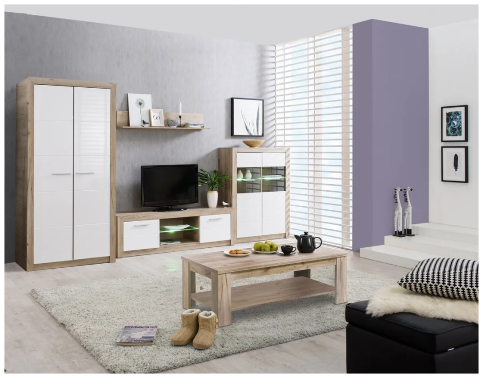 Навесной шкаф лазурит