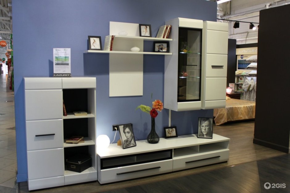 Кровать Кассия лазурит